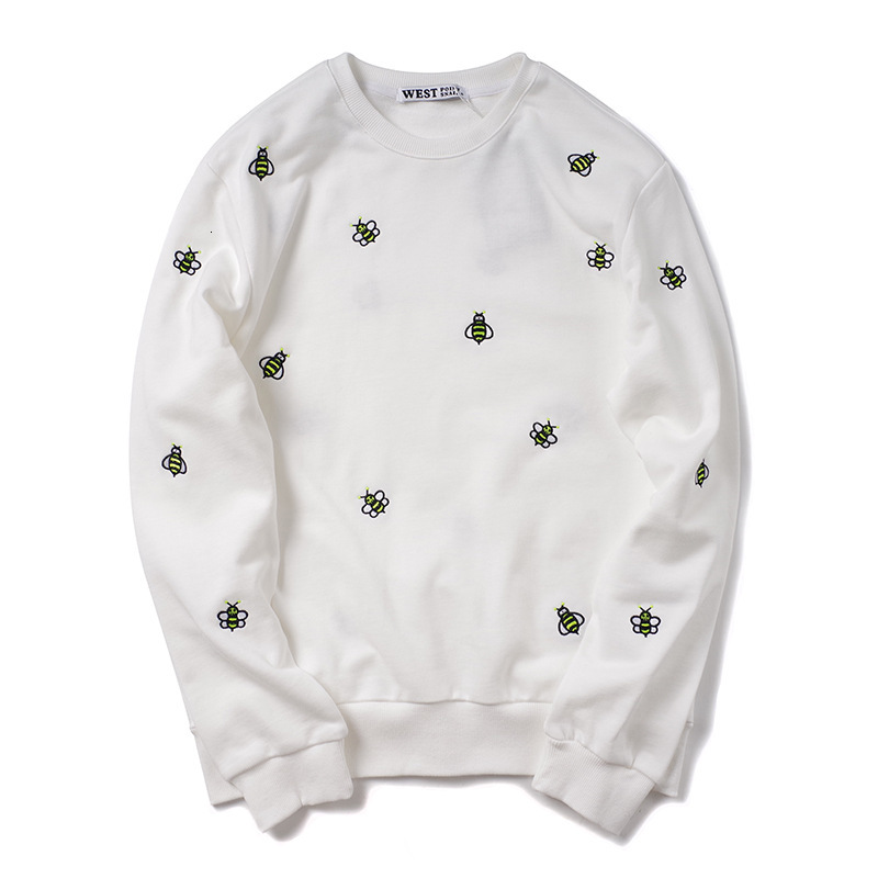 

2021 New 19 Luxury High-embroidered Bee Hoodies Shirts Cotton Thicken Fleece # N14 7HEC