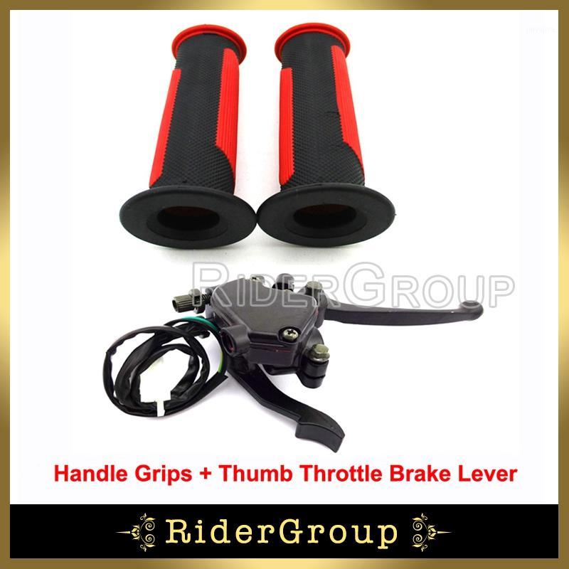 

Wholesale- Thumb Throttle Brake Lever Handle Grips For 50cc 70 90 110cc 125cc 150cc 200cc 250cc ATV Quad Kazuma Roketa Taotao Sunl Chinese1