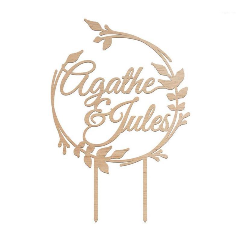 

Personalized Floral Cake Topper, Custom Wreath Wedding Cake Topper, Baby Shower Birthday Customized Name Topper1