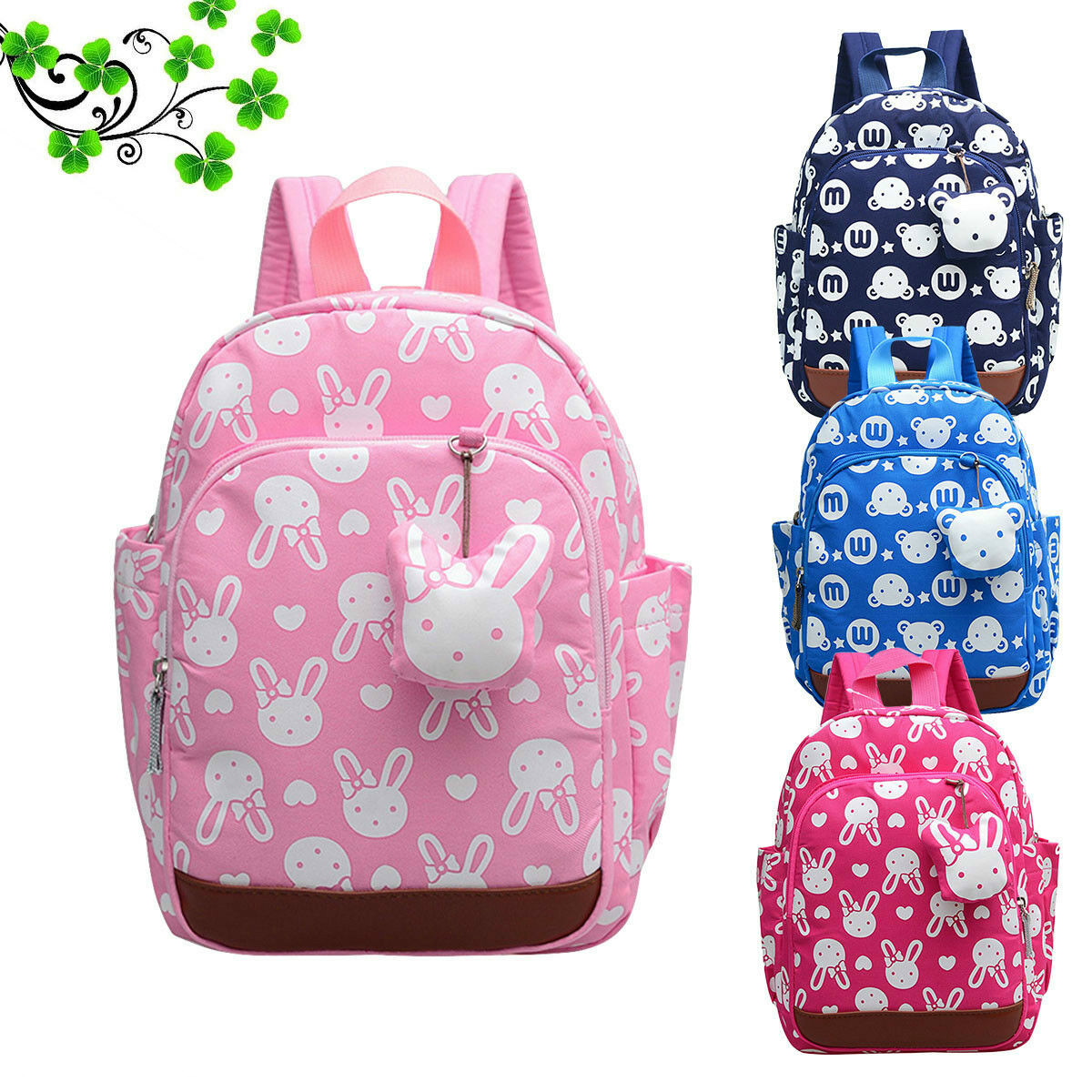 

Loveyly Baby Cartoon School Bag Toddler Kid Boy Girl Cute Rabbit Backpack Kindergarten Mini Backpack Hight Quality Hot Sale New Style, Multi