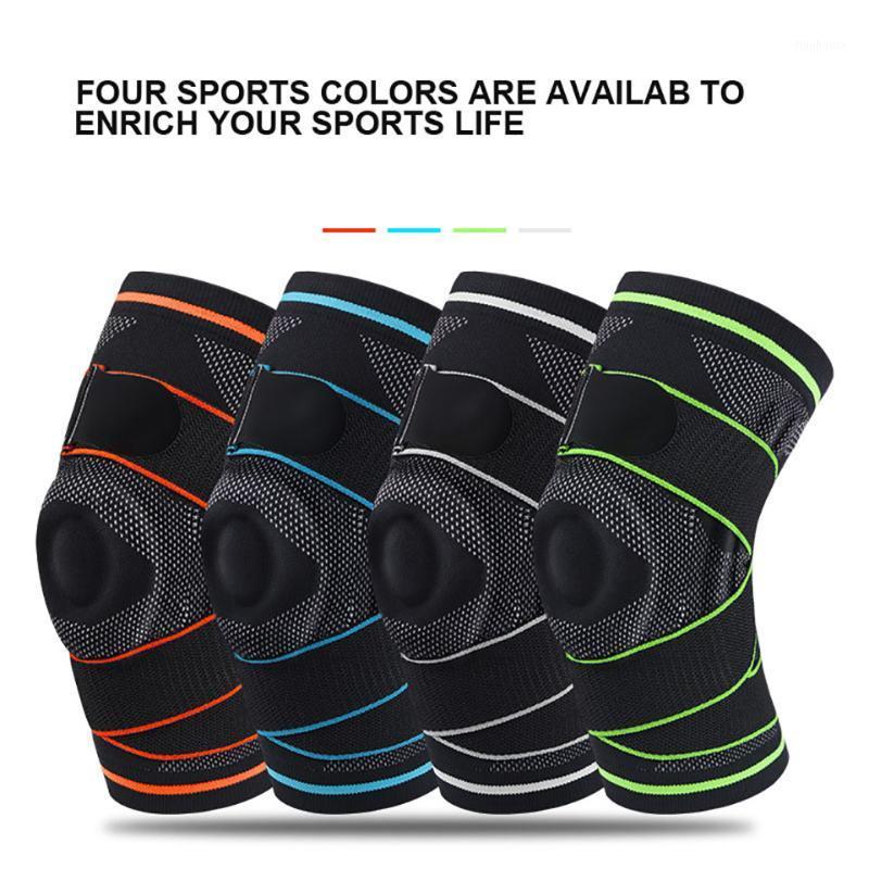 

1PCS Brace Springs Gym Thin Sports Compression Support Knee Pads Compression Knee Support Sleeve Protector Elastic Pads1, Black blue