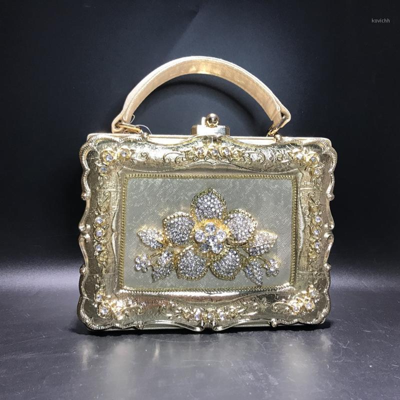 

XIYUAN Gold Bags 2020 Fashion Women Evening Clutch Purse Luxury European And American Style Ladies Party Shoulder Small Handbags1