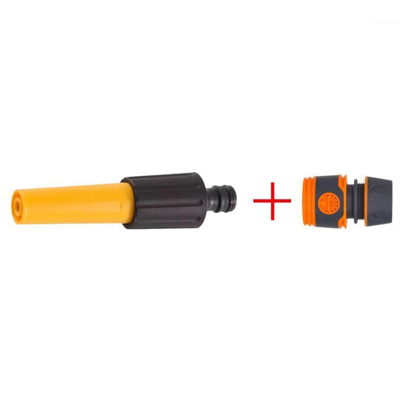 

Plastic Multi-Function Sprinklers Household Cleaning Car Wash Direct Spray Gun Water Gun Home Garden Watering Nozzle1, Yellow