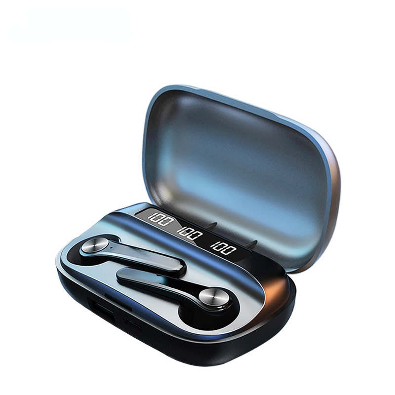 

QT81 Wireless Headphones Stereo Sports Waterproof Earbuds Headphones with Mic Bluetooth Headphones HD Call 1200mAh (The logistics price Pls