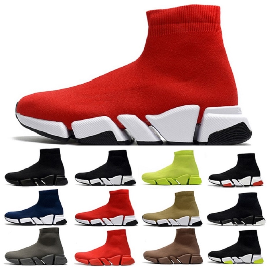 

fashion speed sock 2.0 mens casual shoes scarpe trainer beige black red white yellow fluo gray men women outdoor sports sneakers 36-45, Color#5