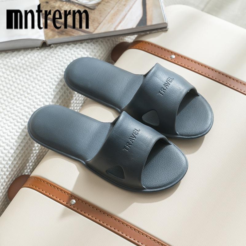 

Mntr EVA Couple Indoor Slippers Men and Women Summer Folding Portable Travel Slippers Guest Home Slip For Travel gifts1, Mn00006-gray