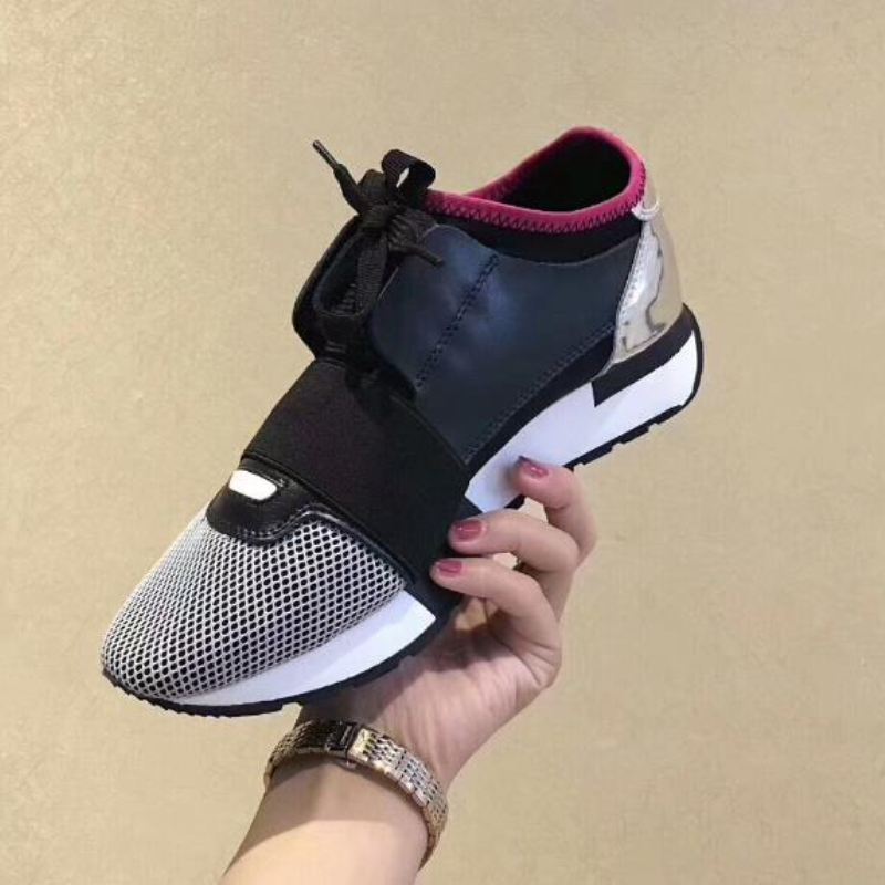 

DESIGNER SNEAKERS RUNNING SHOES Men Casual Shoes GENUINE LEATHER RACE RUNNERS Mesh Upper Trendy TRAINERS WOMENS RACER Orange tdgsrwvsxdgf, Black