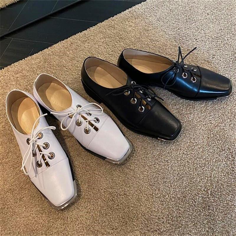 

Fashion sequined square toe ladies cross strap high heels black white chunky heel high heels spring and autumn ladies casual1