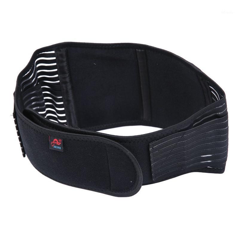 

Self-Heating Magnetic Waist Pain Strains Tourmaline Products Back Support Brace Belt Lumbar Warm Posture Corrector1, Black