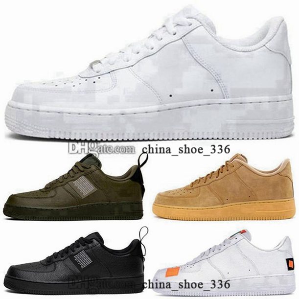 

trainers men 2020 new arrival size us chaussures force Sneakers tennis skate af1 12 casual 1 air 35 46 eur 5 shoes airforce women one mens, Black