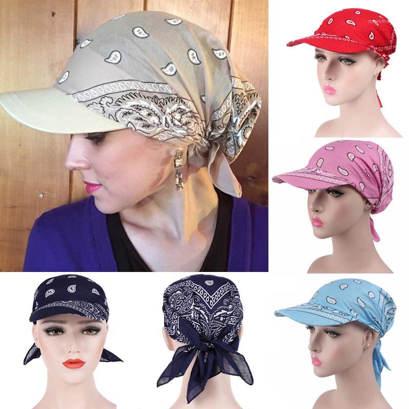 

Women Printed Hat Cotton Wide Brim Turban Sunhat Square Head Scarf Towel Baseball Cap Casual Fashion Visor Hat Adjustable1, Navy
