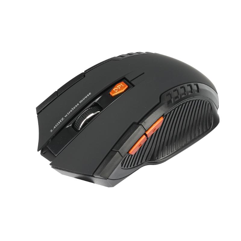 

6 Buttons Adjustable 1600 DPI Gamer Mice With USB Receiver 2.4GHz Wireless Optical Gaming Mouse Computer Mouse For PC Laptop