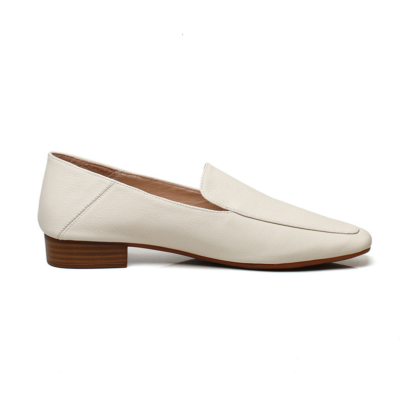 

2021 New Genuine Women's Heels Spring Shoes Only A3PX, Rice white