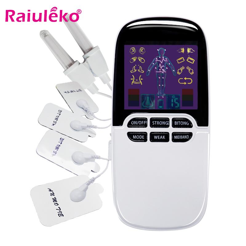 

Electronic Pulse Body Massager Tens Unit Pain Relief Machine Rechargeable EMS Muscle Stimulator Rhinitis Therapy Myostimulator