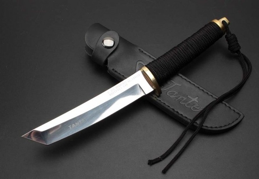 

Samurai ninja 4.8 inch straight fixed blade knife tactical self defense edc collection hunting knives xmas gift a1474