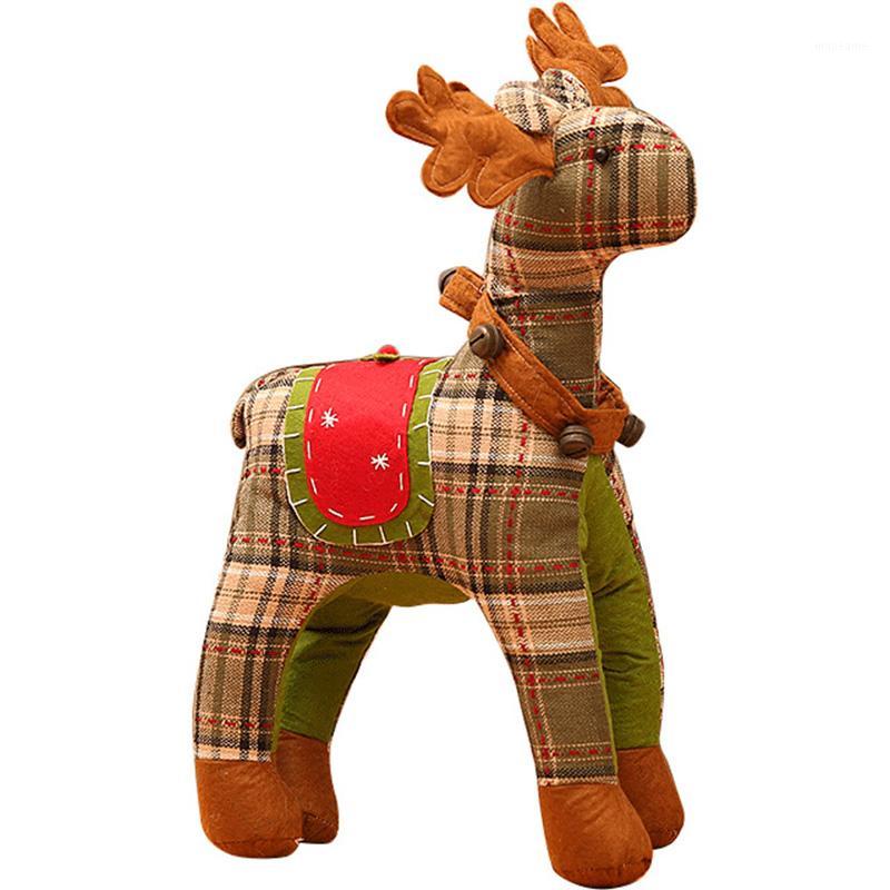 

Scottish Style Elk Christmas Small Ornaments Christmas Decorations Old Man Snowman1