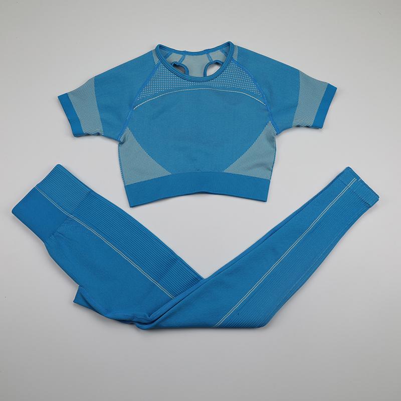 

Women' Sportswear 2-piece Ultra Seamless Yoga Set Sports Top For Fitness Suit Sets Womens Outfits Gym Workout Clothes For Women, Orange