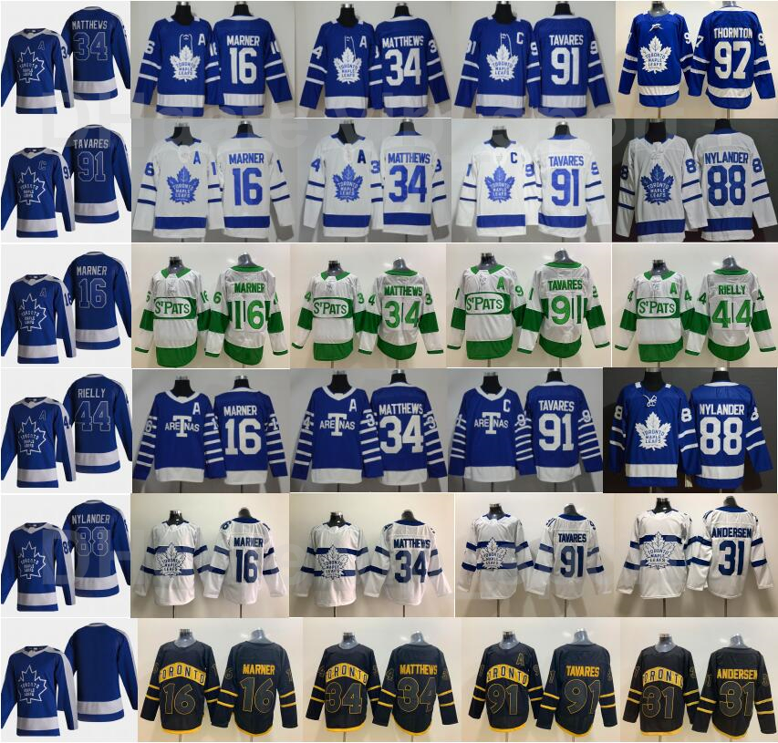 

Toronto Maple Leafs Reverse Retro Hockey 88 William Nylander Jersey 34 Auston Matthews 16 Mitchell Marner 91 John Tavares 31 Frederik Andersen 44 Morgan Rielly, Women white