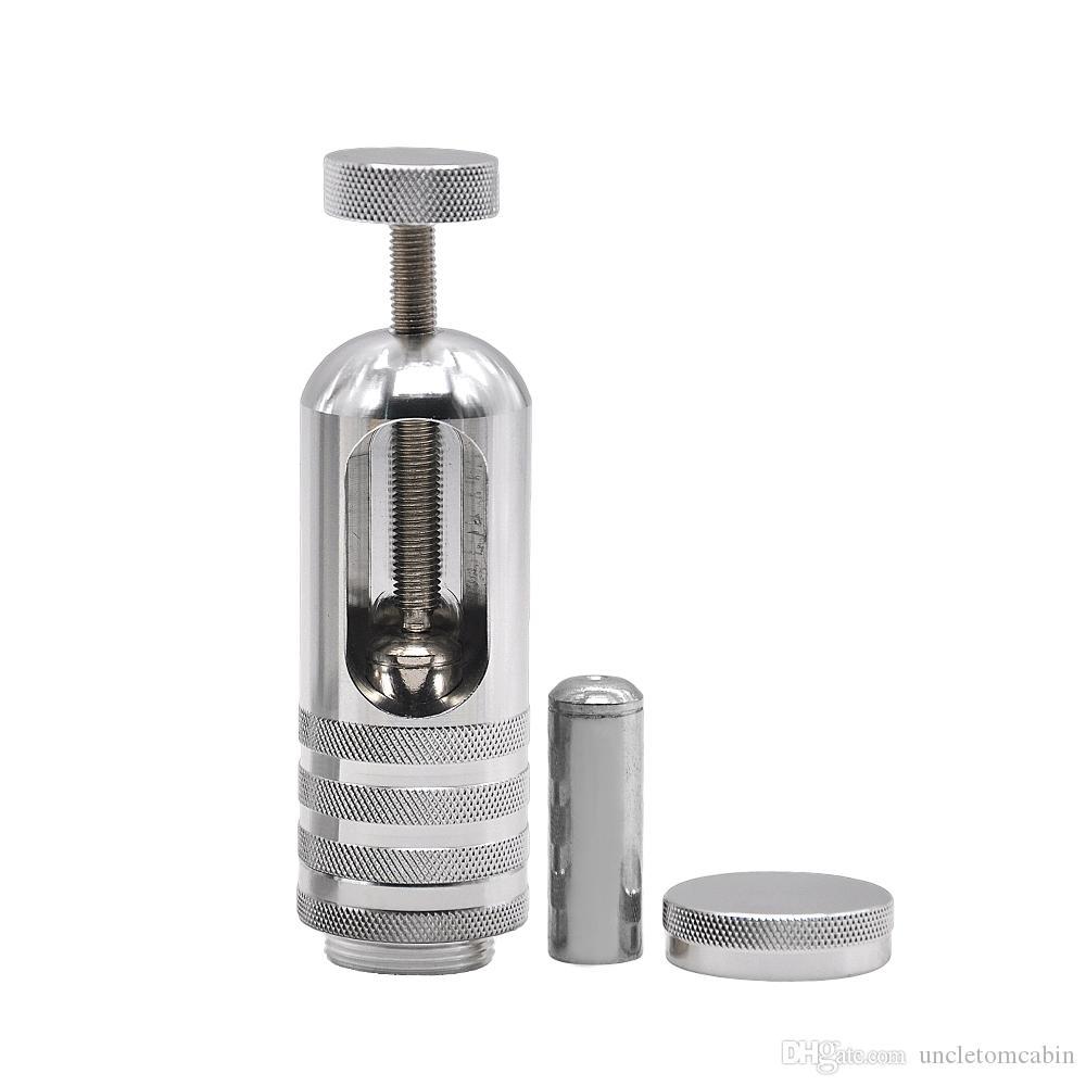 metal Pollen Press Presser Compressor herb grinder Tobacco Spice Crusher Grinder rolling machine snuff snorter