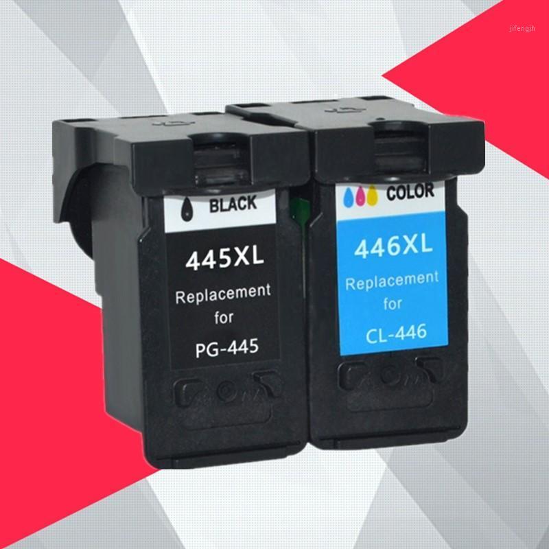 

Compatible PG-445XL PG445 pg-445 CL-446 XL Refilled Ink Cartridge Replacement for Canon PG 445 CL 446 PIXMA MX494 MG2440 MG25401
