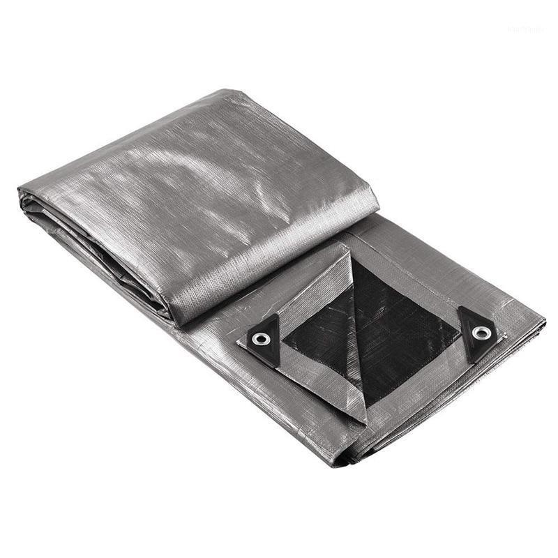 

Waterproof Tarpaulin Heavy Duty Poly Tarp Ground Sheet Outdoor Camping Tent Cover with Eyelets 2.4x1