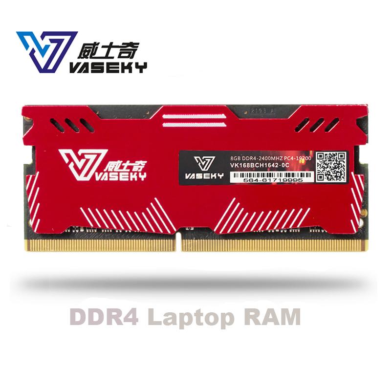 

Vaseky 4GB 8GB 4G 8G Laptop notebook Memory RAM Memoria Module Computer PC4 DDR4 16GB 2133MHZ 2400MHZ 2666 2133 2400 MHz RAM