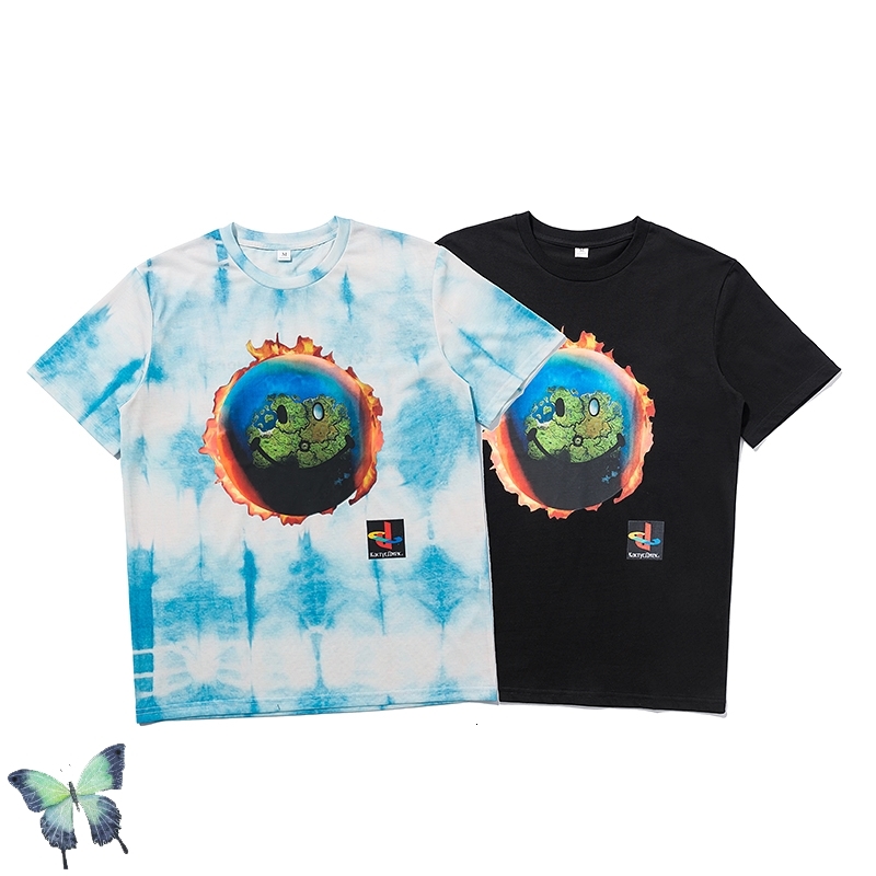 

2021 New T-shirt Men Women Fashion Casual t Shirt Cactus Jack Flame Planet Print T-shirts Nci2, 2095-bai