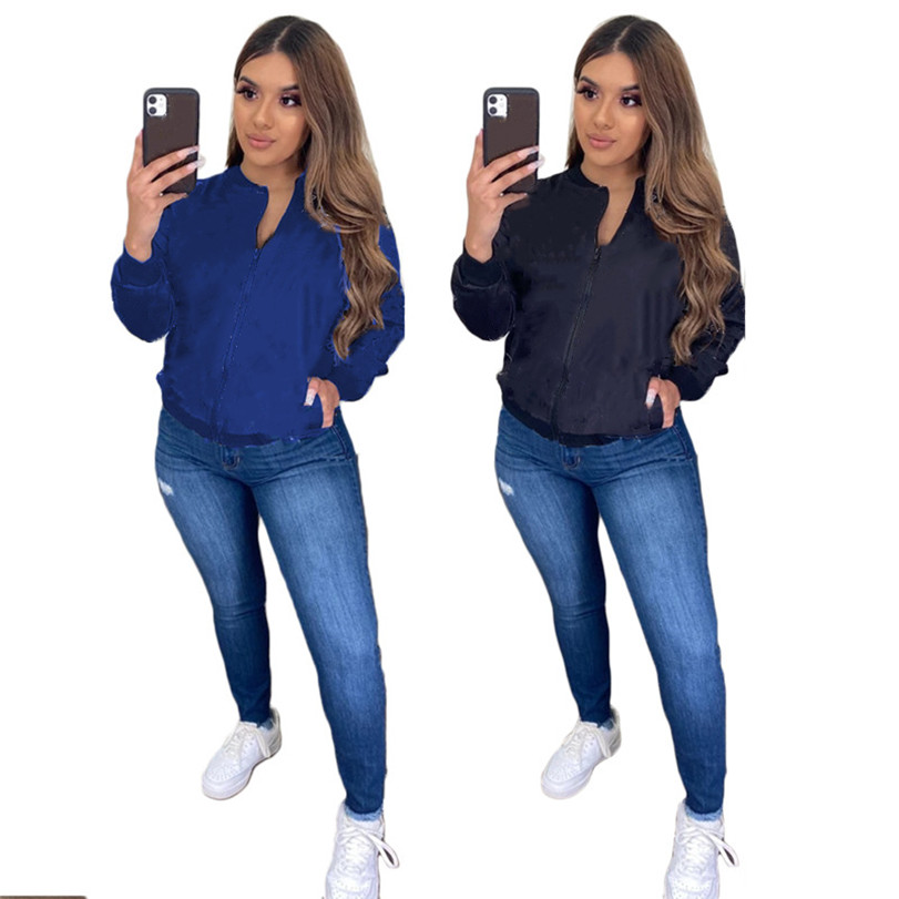 fall winter Women fashion jackets one piece set casual clothing sports outerwear long sleeve zipper neck cardigan coats free ship 4335