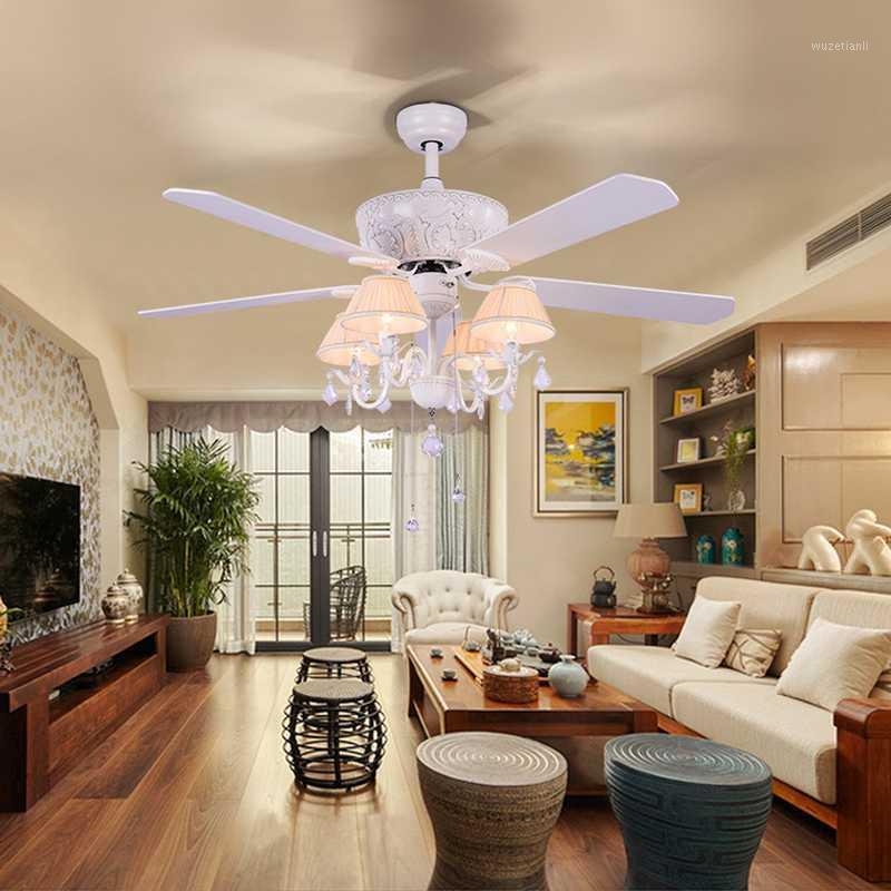 

LED Retro Ceiling Fan Simple Modern Ceiling Fan Light Living Room Bedroom Country Retro Nordic Fans with Lights1