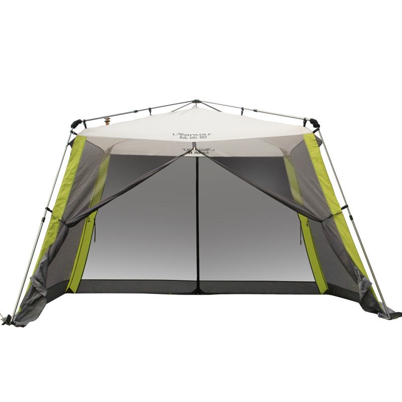 

Automatic Ultralarge 300*300*210cm 5-8 Person Use Camping Tent Sun Shelter Beach Tent Large Gazebo