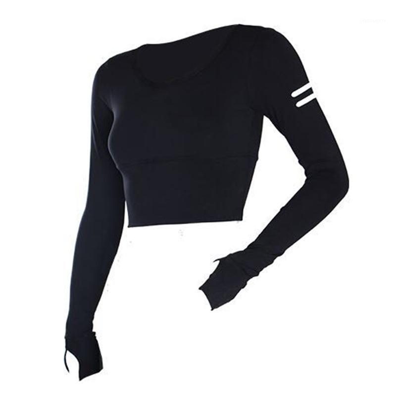 

fashion running sports top women yoga clothes1, Black