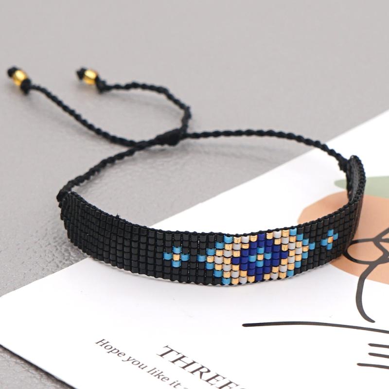 

Go2Boh 2020 Miyuki Beads Bracelets Jewelry Gift For Women Turkish Evil Eye Bracelet Ladies Accessories Mexican Pulseras Mujer