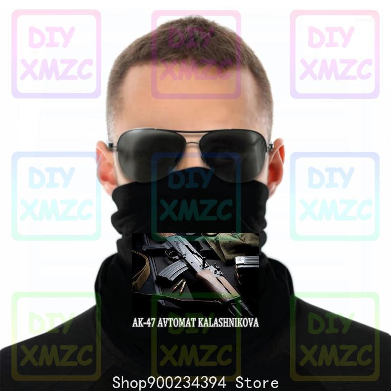 

Newavtomat Kalashnikova Russian Riffle Mens Black Bandana1