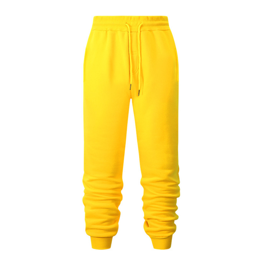 

2020 New Men Joggers Brand Male Trousers Casual Pants Sweatpants Jogger 13 color Casual Thicken Mens sweatpants, Orange