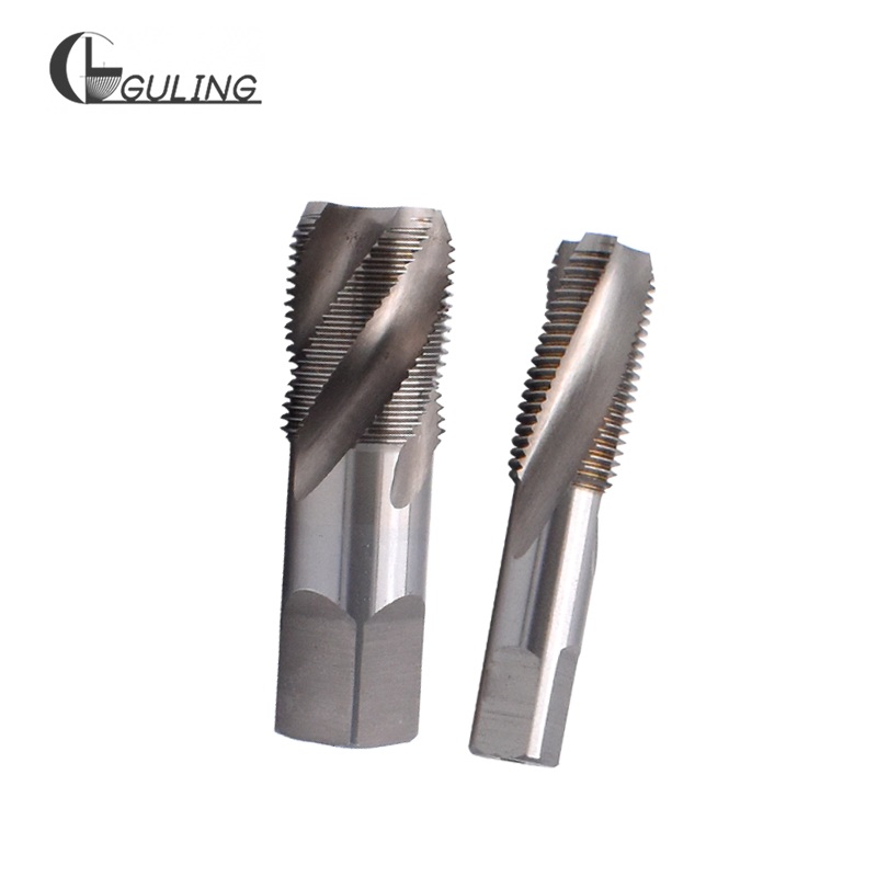 

HSSE American Made Parallel Pipe Thread Screw Tap NPS 1/8-27 1/4-18 3/8-18 1/2-14 3/4-14 Thread Pipe Taps