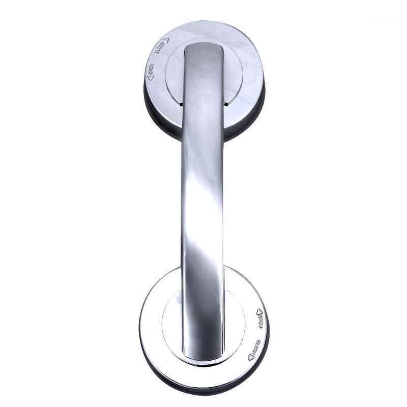 

Free Installation Suction Cup Handrail for Glass Door Bathroom Office Elder1
