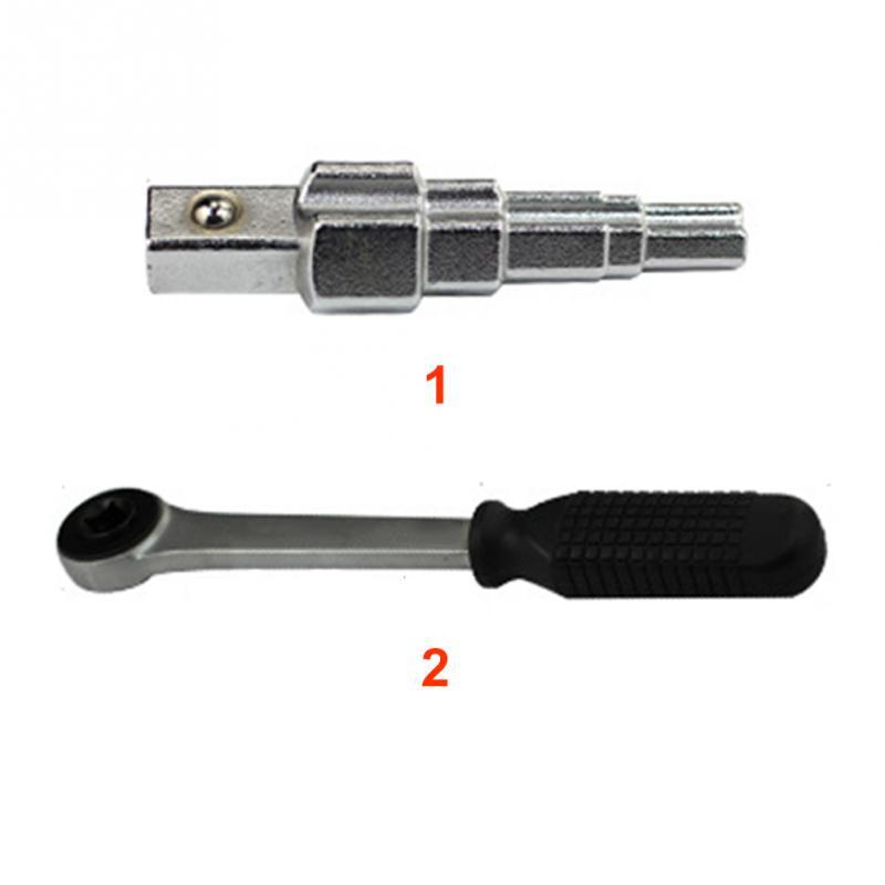 

Ratchet Handle Radiator Spanner Useful 10-21mm Practical Hand Tool Home Supplies For Nipples Carbon Steel Stepped Multiused