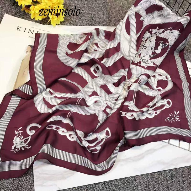 

Square Silk Scarf For Women Luxury Designer Brand Women's Scarves Female Hijab 70*70cm Fashion Scarf Shawl Bandana Soft Gift1