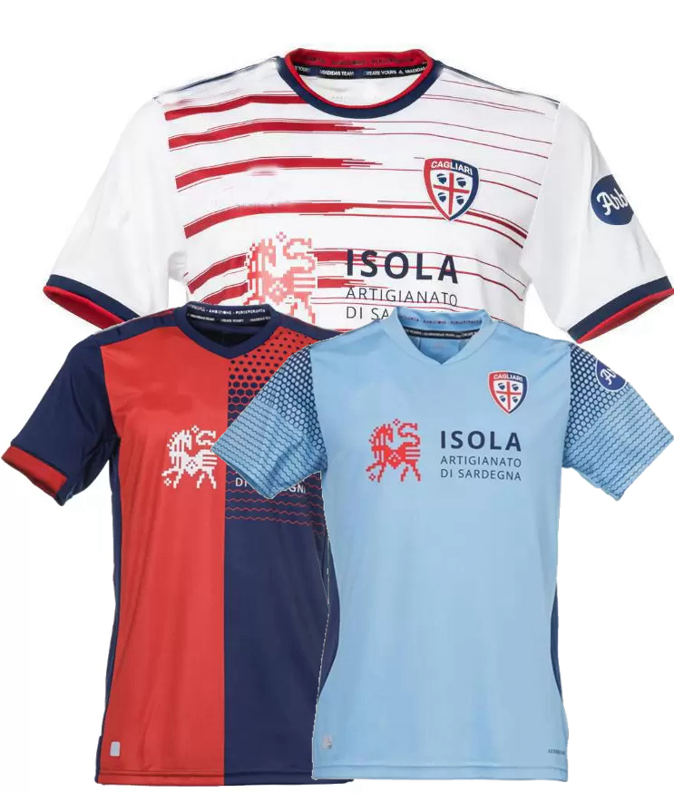 

2021 2022 Cagliari Soccer Jerseys GodÃ­n Marin STROOTMAN DEIOLA ALTARE JOAO PEDRO 21 22 home away 3rd football men and kids shirt, Black;yellow