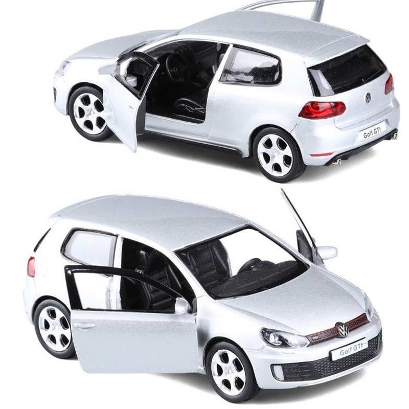 

High simulation Golf GTI,1:36 scale alloy pull back car toys,diecast metal model vehicles,collection model toy,free shipping Y200109