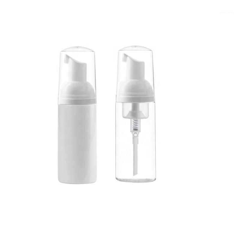

50ml 50 pcs PET foam pump plastic bottle with round white foaming pump1