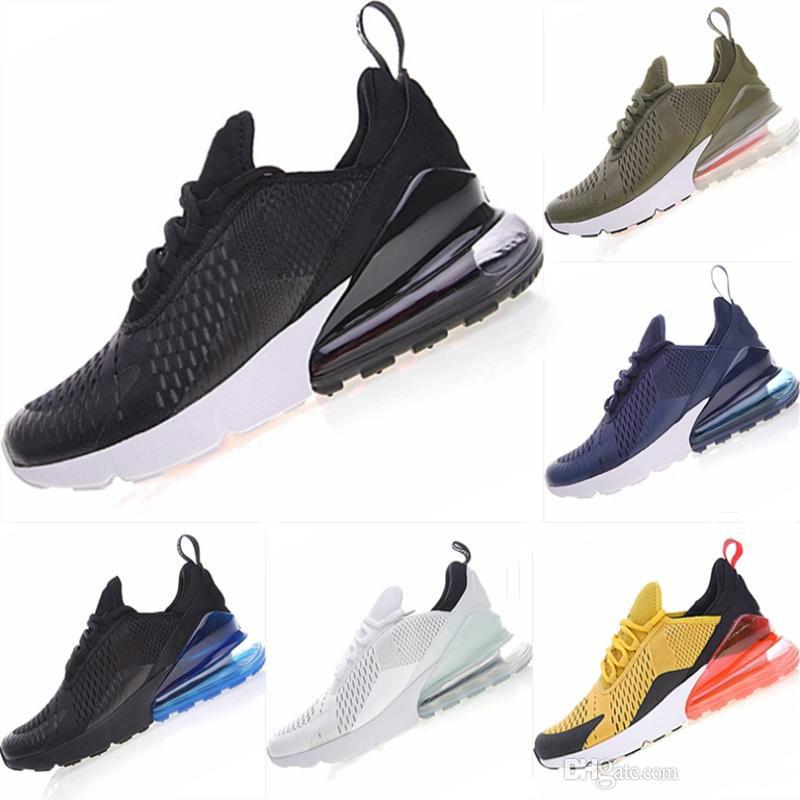 

2020 New Brand 270 Men Women Running Shoes Triple Black Core white Classic AIR 2 7C Regency Purple Athletic Hiking Sports Sneakers, 26