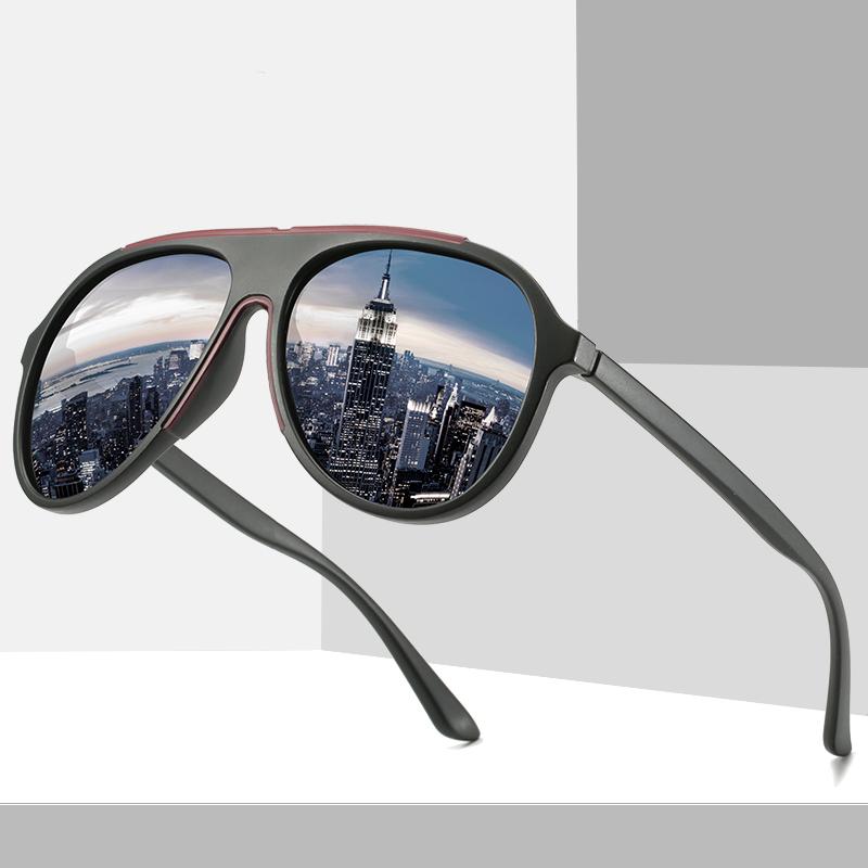 

Sunglasses Fashion Men Women Pilot Sun Glasses TR90 Polarized UV400 Lens Outdoor Driving Vintage Eyewear For Male/Female 3308
