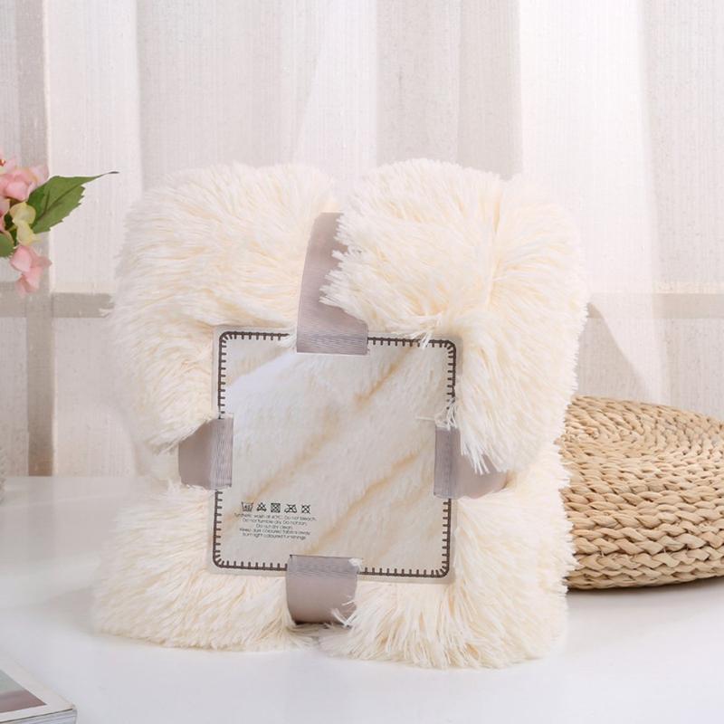

European Style New Rainbow Plush Blanket Super Soft Warm Fluffy Comfortable Nap Blanket Bedding Sofa 130x160cm/160x200cm1