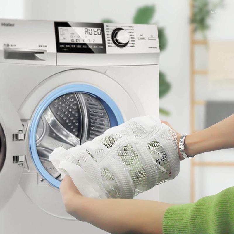 

Washing Machine Dedicated Laundry Bags For Washing Shoes Laundry Wash Mesh Net Effective Protected Underwear Shoes Bag1