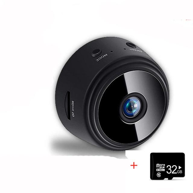 

Novelty A9 720P Wifi Mini Camera, Home Security P2P Camera WiFi Night Vision Wireless Surveillance Camera, Monitor