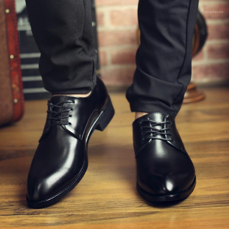 

black men suit shoes party men's dress shoes italian leather zapatos hombre formal men office sapato social masculino 7.111, Bk