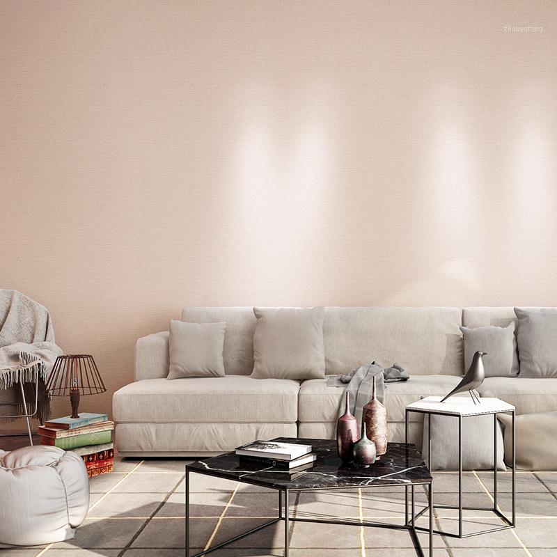 

Wallpapers Home Improvement Solid Color Vertical Pinstripe PVC Wallpaper Rolls For Bedroom TV Background Wall Decor