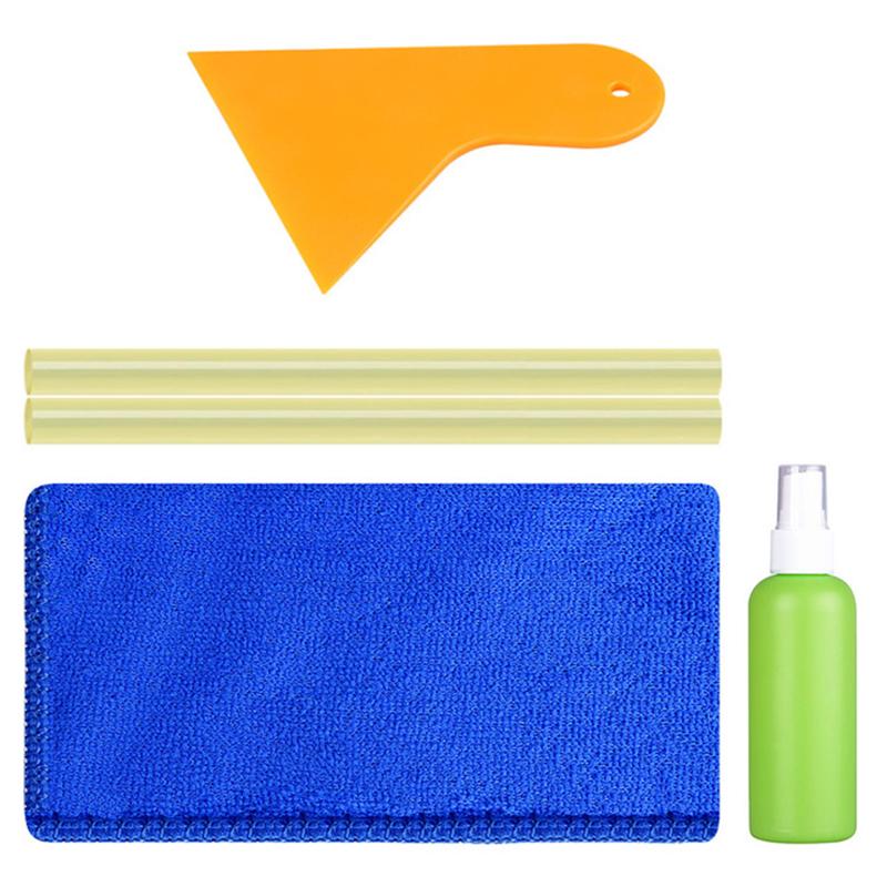 

Super PDR Car Cleaning Tools Set Cloth Bottle with Hot Melt Glue Sticks Paintless Dent Removal Tools Dent Repair Hand Tool Sets