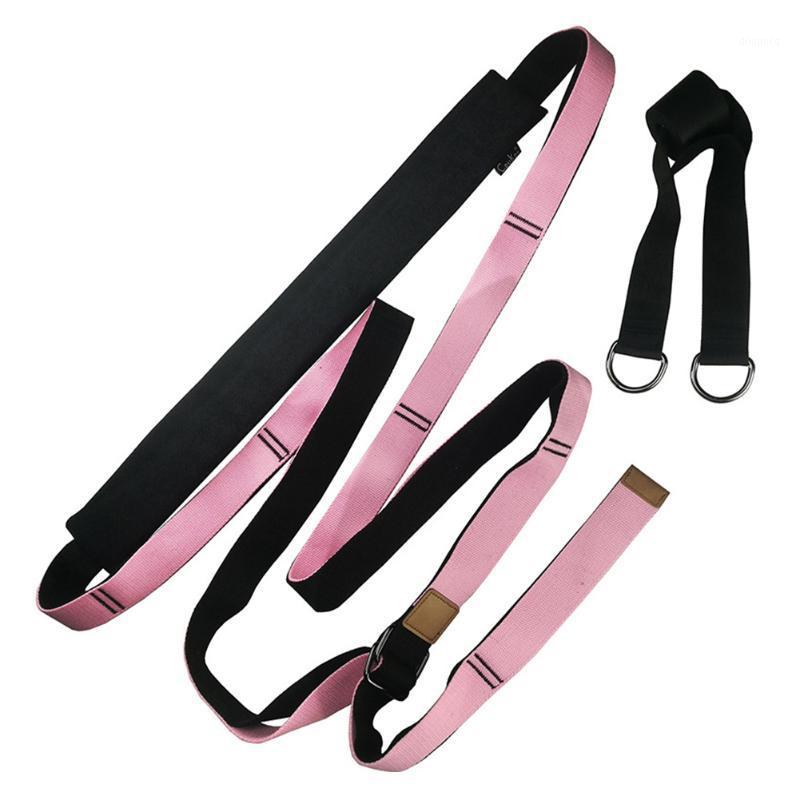 

Stretching Strap Leg Waist Training Exercise Yoga Fitness Ligament Pilates Flexibility Rehab Assist Trainer Portable Sports Band1, Beige